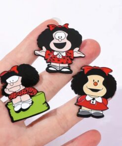 Pines acrilicos de mafalda en cali